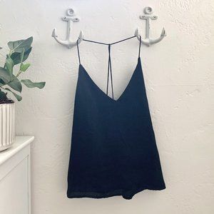 Tobi Top Black Satin XS